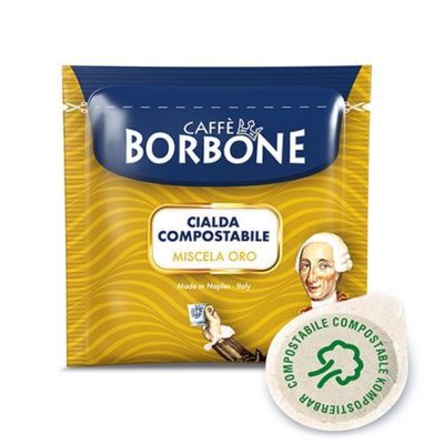 BORBONE CIALDA FILTROCARTA 44MM ESE CAFFÈ MISCELA ORO